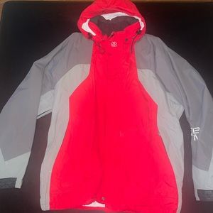 Grey and red Special Blend Snowboarding Jacket